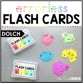 Dolch Errorless Flash Cards | Spelling Task Box for Dolch Words
