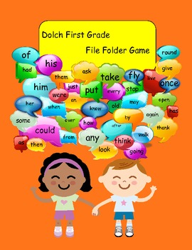 Dolch First Grade Sight Words File Folder Game by Kristin Schlicht