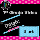 Dolch First Grade for Choral Repeat