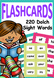 Dolch Sight Words Spotted Flashcards