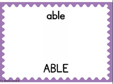 Dolch Fry Word Cards (Level 5): Essential Sight Words for 