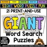 Dolch GIANT Word Search Puzzles