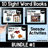 Dolch List Bundle #1 Seesaw Sight Word Books Distance Learning