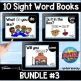 Dolch List Bundle #3 Boom Sight Word Books Distance Learning