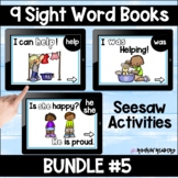 Dolch List Bundle #5 Seesaw Sight Word Books Distance Learning