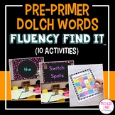 Dolch Pre-Primer Sight Words Fluency Find It®