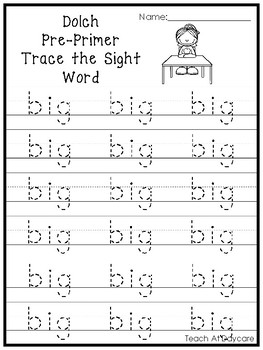 tracing words worksheets teaching resources teachers pay teachers