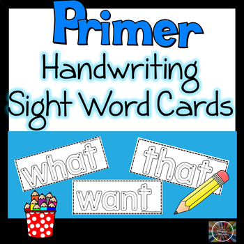 Preview of Sight Words Handwriting