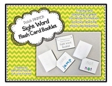 Dolch Primer Sight Word Booklet: trace & colour flash cards