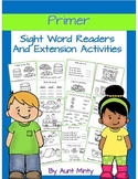 Primer Sight Word Readers. 10 Books (Sight Word Practice)