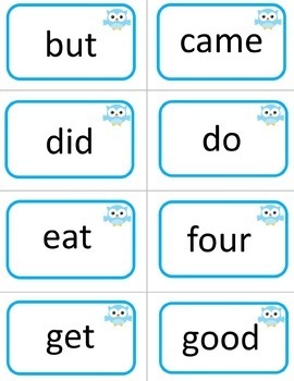 Dolch Primer Sight Words Flashcards by Tools for Teaching and Learning