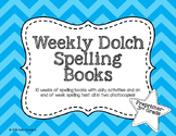 Dolch Sight Word Spelling Unit Books -  Preprimer to 3rd grade