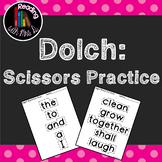Dolch Scissors Practice