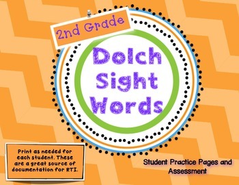 dolch second grade sight words