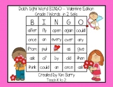 Dolch Sight Word BINGO - Grade 1 Valentine Edition