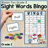 Dolch Sight Word BINGO - Grade 2 Winter Edition