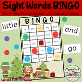 Dolch Sight Word BINGO - Pre Primer Christmas Edition