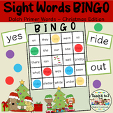Dolch Sight Word BINGO - Primer Christmas Edition