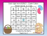 Dolch Sight Word BINGO - Primer Easter Edition