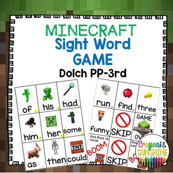 Preview of Dolch Sight Word Card Game  (ALL 220 Words)