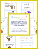 Dolch Sight Word Emergent Readers for PreK and Kindergarte