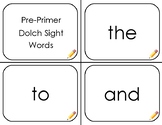 Dolch Sight Word Flash Cards