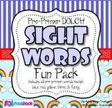 Dolch Sight Word Fun Pack