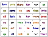 'SIGHT WORD GAME' - 4 in a Row Dolch Sight Word Game - Core Lists