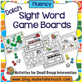 Sight Words - Dolch Sight Word Game Boards