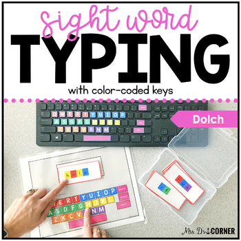 Preview of Dolch Sight Word Keyboarding | Sight Word Activities | Typing Practice