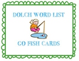 Dolch Sight Word List {Pre-Primer-Third Grade} - Go Fish Cards