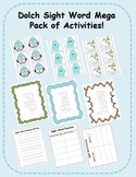 Dolch Sight Word Mega Pack of Literacy Center Activities