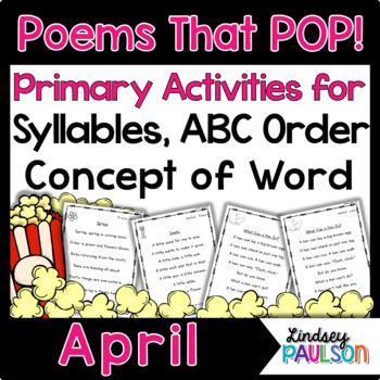 Preview of April Poems & Shared Reading