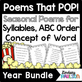 Preview of Poems & Shared Reading Yearlong