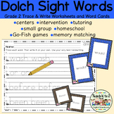 Dolch Sight Word Practice - Grade 2 Words