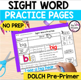 Word Work: Sight Words Printables Set 1