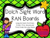 Dolch Sight Word RAN Boards