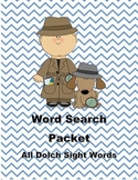 Dolch Sight Word Search Packet