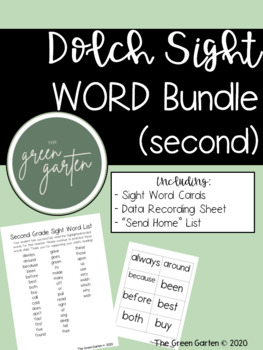 dolch sight words second grade