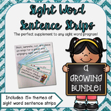 Sight Word Sentence Strips: A GROWING BUNDLE!