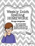 Dolch Sight Word Spelling Homework - the ASL Sign Companion