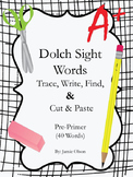 Dolch Sight Word Worksheets