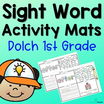 Preview of Dolch Sight Words Activity Sheets for 1st Grade