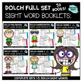 Dolch Sight Words BUNDLE: Complete Sets 1-5: Pre-Primer - Gr. 3