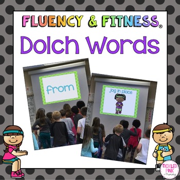 Dolch Sight Words Fluency & Fitness Brain Breaks Bundle