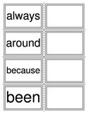 Dolch Sight Words Grade 2
