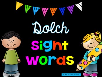 Preview of Dolch Sight Words PowerPoint