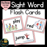 Dolch Sight Words: Pre-Primer Flash Cards