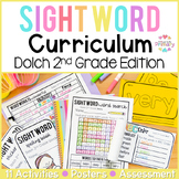 2nd Grade Dolch Sight Words Practice Activities, Worksheet