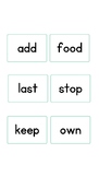 Dolch Sight Words Set #3  Flashcards 34 Pages Flash card R